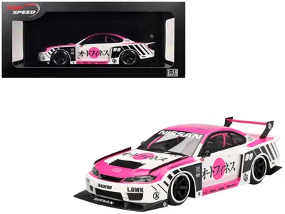 Top Speed Nissan "lb-super Silhouette" S15 Silvia Rhd (right Hand Drive) #99 "auto Finesse - Sema 2023" White  In Multi