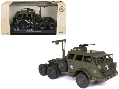 Militaria Die Cast Pacific M26 Tractor Olive Drab "united States Army" 1/43 Diecast Model By  In Green