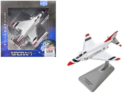 Air Force 1 Mcdonnell Douglas F-4 Phantom Aircraft "no. 1 Thunderbirds" United States Air Force "collector Serie In White