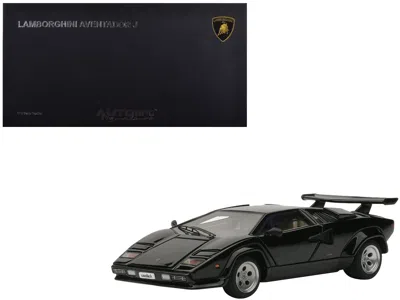 Autoart Lamborghini Countach 5000s Black 1/43 Diecast Model Car By  In Black