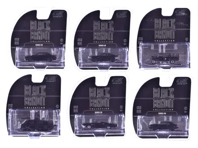 Greenlight Black Bandit 6 Piece Set Series 30 1/64 Diecast Model Cars By  In Multi