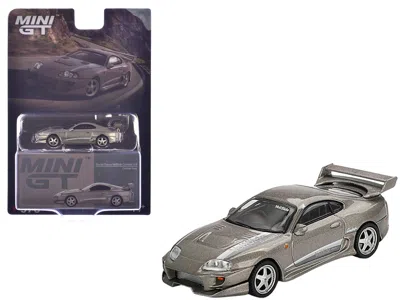 Mini Gt Toyota Supra "veilside Combat V-ii" Combat Gray Metallic Limited Edition 1/64 Diecast Model Car By M In Brown