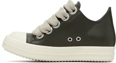 Rick Owens Women Blackwhite Lace Up Sneakers, 3.5 Luxury Sneakers For Women Darveys In Black