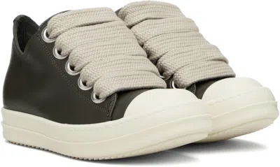 Rick Owens Women Blackwhite Lace Up Sneakers, 3.5 Luxury Sneakers For Women Darveys In Black