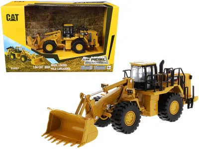 Diecast Masters Cat Caterpillar 988h Wheel Loader "play & Collect!" 1/64 Diecast Model By  In Yellow