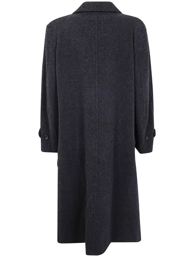 Comme Des Garçons Coat Comme Des Garcons Woman Color Grey In Black