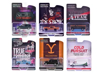 Greenlight Hollywood Series Set Of 6 Pieces Release 43 1/64 Diecast Model Cars By  In Multi
