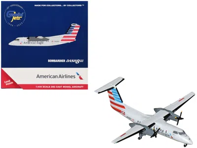 Geminijets Bombardier Dash 8-100 Commercial Aircraft "american Airlines - American Eagle" (n808ex) Gray With St In Multi
