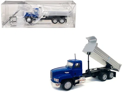 Promotex Mack Dump Truck Blue 1/87 (ho) Plastic Model Car By  In Multi