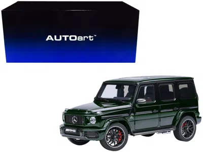 Autoart 2019 Mercedes-benz Amg G63 Emerald Green Metallic 1/18 Model Car By  In Green