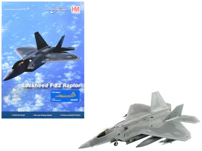 Hobby Master Lockheed F-22 Raptor Stealth Aircraft "412th Test Wing, Edds Air Force Base" United States Air Force In Gray