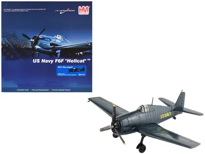 Hobby Master Grumman F6f-5 Hellcat Aircraft "blue Angels #1-4 Decals" (1946) United States Navy "air Power Series In Blue