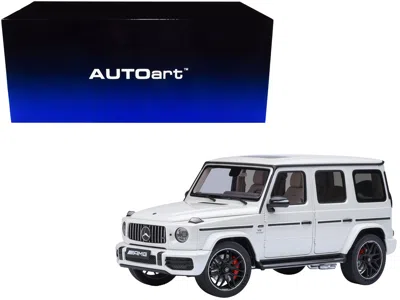 Autoart 2019 Mercedes-benz Amg G63 Brilliant White Metallic 1/18 Model Car By  In White