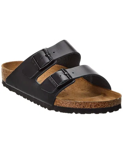 Birkenstock Arizona Prof Birko-flor Sandal In Black