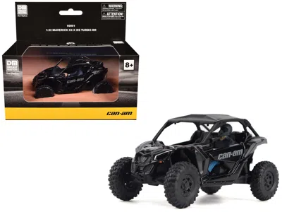 Brp Models Can-am Maverick X3 X Rs Turbo Rr Triple Black With Driver Figure 1/32 Diecast Model By  In Black