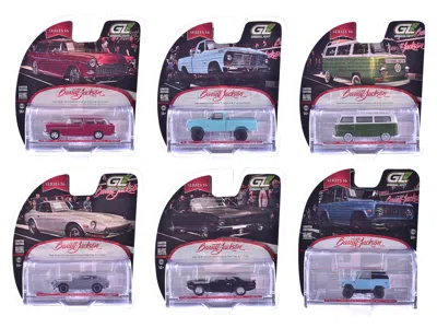 Greenlight Barrett-jackson Series 16 Set Of 6 Cars 1/64 Diecast Model Cars By  In Multi