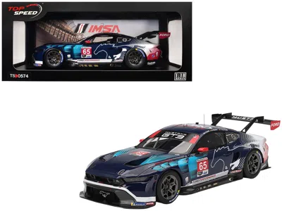 Top Speed Ford Mustang Gt3 #65 Joey Hand - Dirk Muller - Frederic Vervisch "ford Multimatic Motorsports" Imsa  In Multi