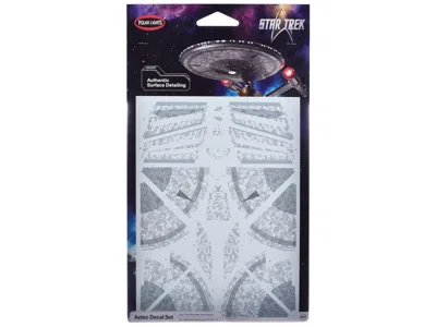 Polar Lights Uss Enterprise Ncc-1701 Aztec Decal Set "star Trek: Strange New Worlds" (2022-current) Tv Series 1/1 In Gray