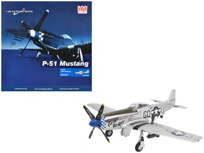 Hobby Master North American P-51d Mustang Aircraft "463702 Grim Reaper 355th Squadron 9th U. S. Army Air Force" ( In Gray