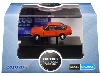Oxford Diecast Ford Escort Mk2 Rhd (right Hand Drive) Carnival Red 1/148 (n) Scale Diecast Model Car By Oxford Diec In Multi