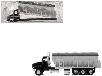 Promotex Peterbilt 579 Potato/sugar Beet Truck Black 1/87 (ho) Plastic Model Car By  In Gray