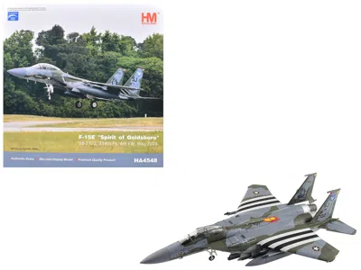 Hobby Master Boeing F-15e Strike Eagle Aircraft "88-1702 Spirit Of Goldsboro 334th Fs 4th Fw" (2024) United State In Gray