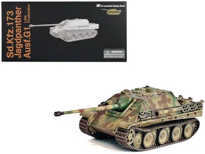 Dragon Models Germany Sd. Kfz.173 Jagdpanther Ausf. G1 Late Production Tank "spz. Jg. Abt.654 France" (1944) "neo  In Brown
