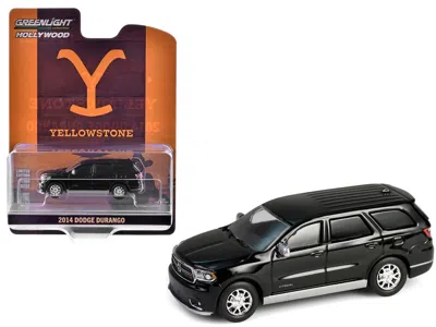 Greenlight 2014 Dodge Durango Black "yellowstone" (2018-current) Tv Series "hollywood Series" Release 43 1/64 D In Multi
