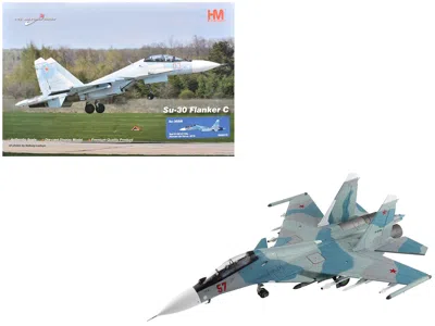 Hobby Master Sukhoi Su-30sm Flanker C Aircraft "red 57 Rf-61768" (2018) Russian Air Force "air Power Series" 1/72 In Blue