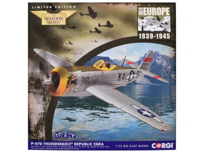 Corgi Republic P-47d Thunderbolt 28ra Aircraft "dottie Mae 511th Squadron 405th Group" (1945) United State In Multi