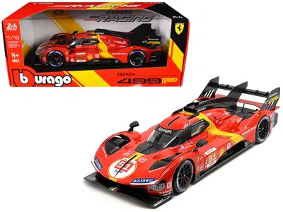 Bburago Ferrari 499p #51 James Calado - Antonio Giovinazzi - Alessandro Pier Guidi "ferrari Af Corse" Winner In Red