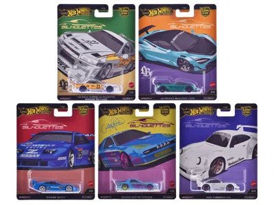 Hotwheels Silhouettes 5 Piece Set "car Culture" 2024 Series G Diecast Model Cars By Hot Wheels In Multi