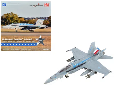 Hobby Master Mcdonnell Douglas F/a-18c Hornet Aircraft "vmfa-112 Cowboys" (2020) United States Marines "air Power In Blue