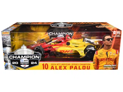 Greenlight Dallara Indycar #10 Alex Palou "dhl" (raced Verison) Chip Ganassi Racing "ntt Indycar Series Champio In Multi