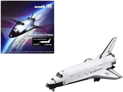 Hobby Master Nasa Space Shuttle Enterprise "intrepid Museum New York" (2012) "airliner Series" 1/200 Diecast Mode In White