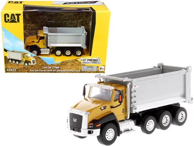 Diecast Masters Cat Caterpillar Ct660 Day Cab Tractor With Ox Stampede Dump Truck "play & Collect!" Series 1/64 Diec In Multi
