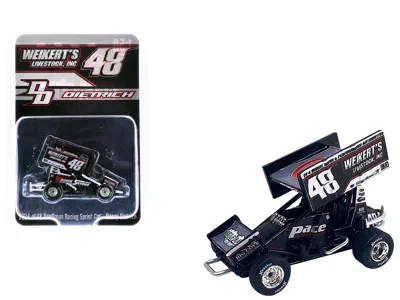 Acme Winged Sprint Car #48 Danny Dietrich "weikert's Livestock Inc." Gary Kauffman Racing (2024) 1/50 Die In Black
