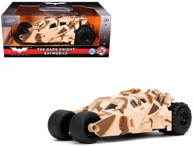 Jada Batmobile Tumbler Camouflage "the Dark Knight Rises" (2012) Movie "hollywood Rides" Series 1/32 Diec In Brown