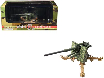 Panzerstahl 8.8cm Flak36 "flargt. Hermann Goring Sicily" (1943) German Army 1/72 Diecast Model By  In Multi
