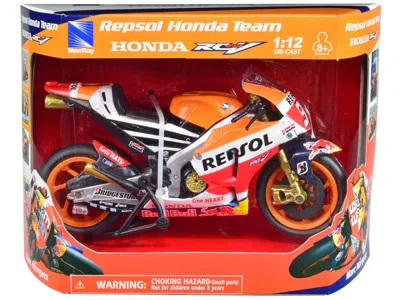 New Ray Honda Rc213v Motorcycle #93 Marc Marquez "repsol Honda Team" Motogp (2015) 1/12 Diecast Model By New In Multi