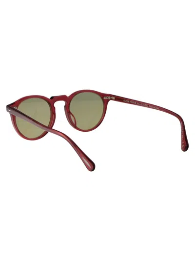 Oliver Peoples Sunglasses In Red