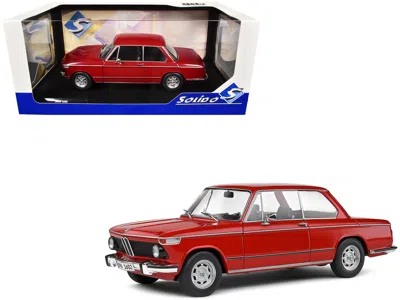 Solido 1971 Bmw 1602 Verona Red 1/18 Diecast Model Car By  In Red