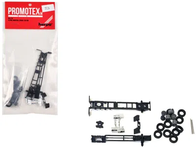 Promotex Long Chassis Kit For Mack Cabs 1/87 (ho) Plastic Model By  In Black