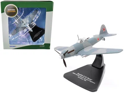 Oxford Diecast Ilyushin Il-10 "beast" Plane 108th Guards Assault Aviation Regiment Germany (1945) "oxford Aviation" In Blue