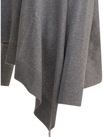Alexander Mcqueen Women Cashmere Sweater In Gray
