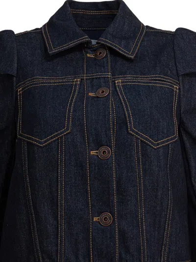 Alexander Mcqueen Stylish Jackets With Unique Design Features In Gold