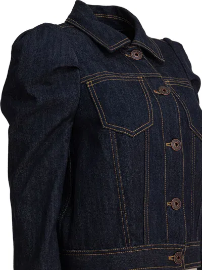 Alexander Mcqueen Stylish Jackets With Unique Design Features In Gold