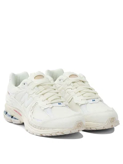 New Balance Mens Sea Salt 2002r Protection Pack Woven Trainers In White