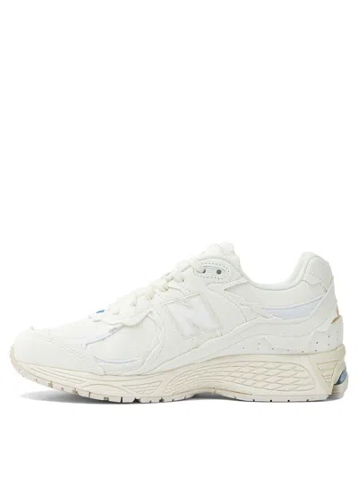 New Balance Mens Sea Salt 2002r Protection Pack Woven Trainers In White