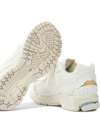 New Balance Mens Sea Salt 2002r Protection Pack Woven Trainers In White